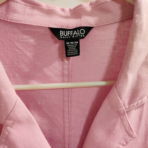Buffalo Linen Button-Up Shirt - Picture 3 of 7